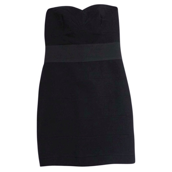LaRok Black Bandage Night Out Dress - Picture 2 of 6